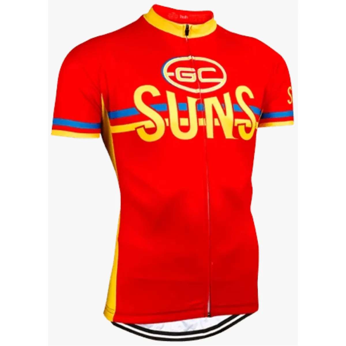 AFL Gold Coast Suns Short Sleeve Cycling Jerseys Z-2276576