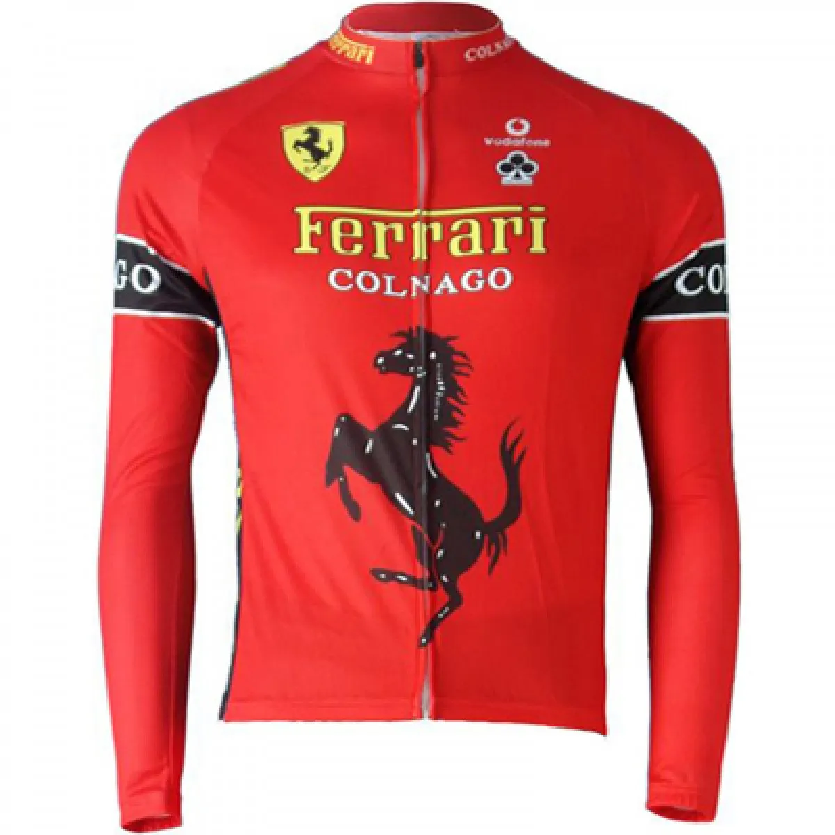 Team Colnago RED Cycling Long Sleeve Jersey For Sale