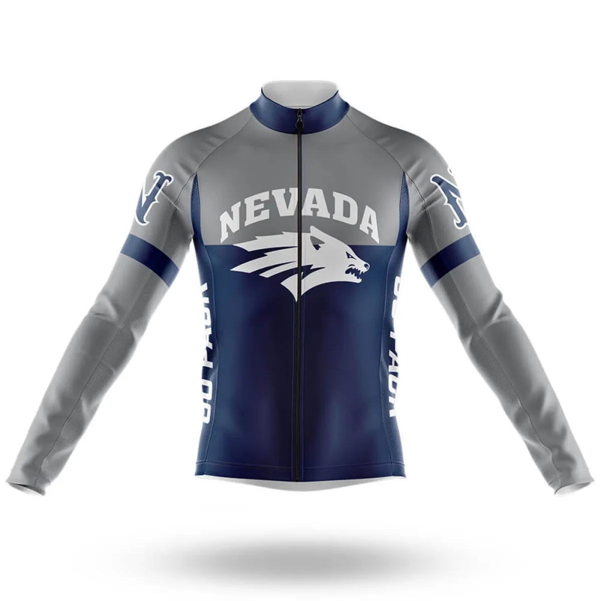 University of Nevada V2 Long Sleeve Cycling Jersey Only