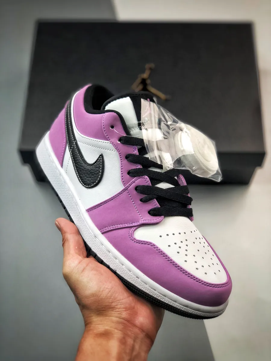 Jordan 1 Low SE Violet Shock CK3022-503 - light violet jordan 1