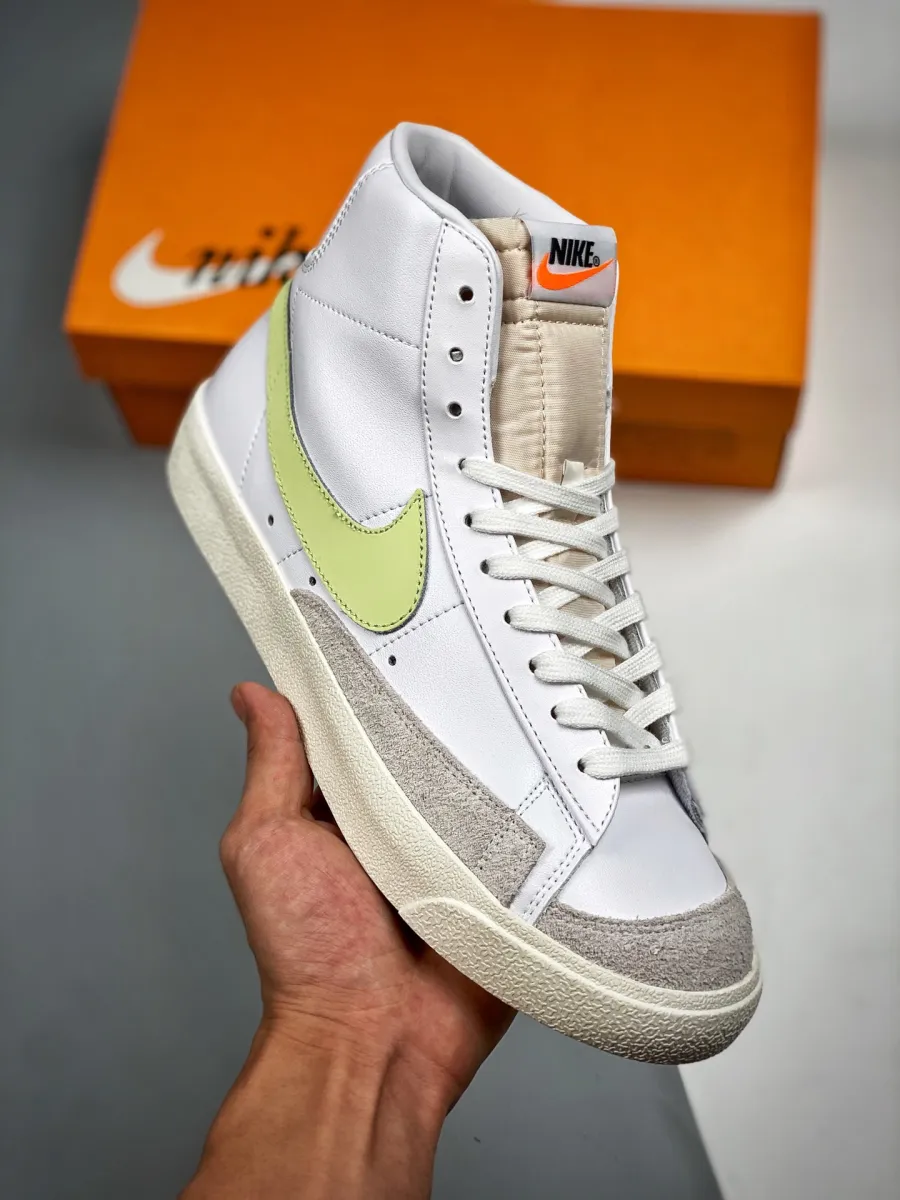 Nike Blazer Mid '77 White/Barely Volt/Sail/Hyper Crimson nike blazers womens size 10