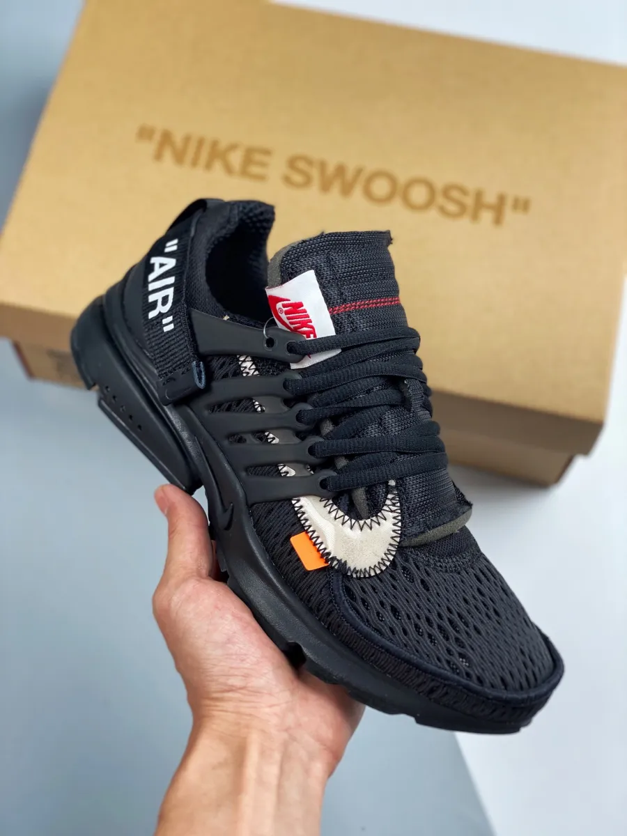 Nike Air Presto Off-White Black AA3830-002 #presto off white black
