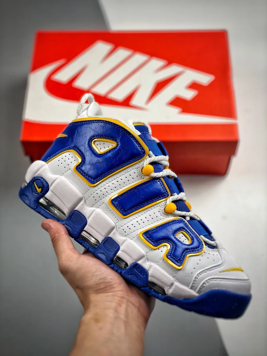 Nike Air More Uptempo Game Royal Yellow Ochre Nike Yellow Ochre