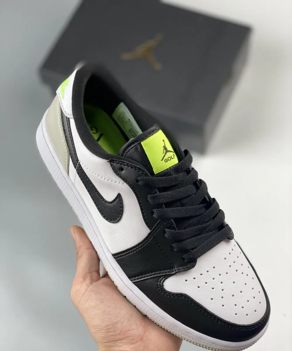 Air Jordan 1 Low Golf White/Phantom/Volt/Black DD9315-108 / jordan low 1 g