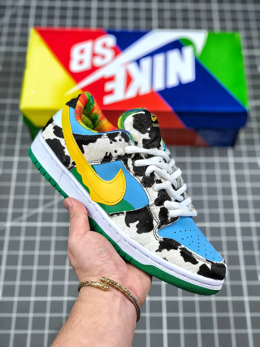 Ben & Jerry's x Nike SB Dunk Low 'Chunky Dunky' CU3244-100 Sb Dunk Ben And Jerry's