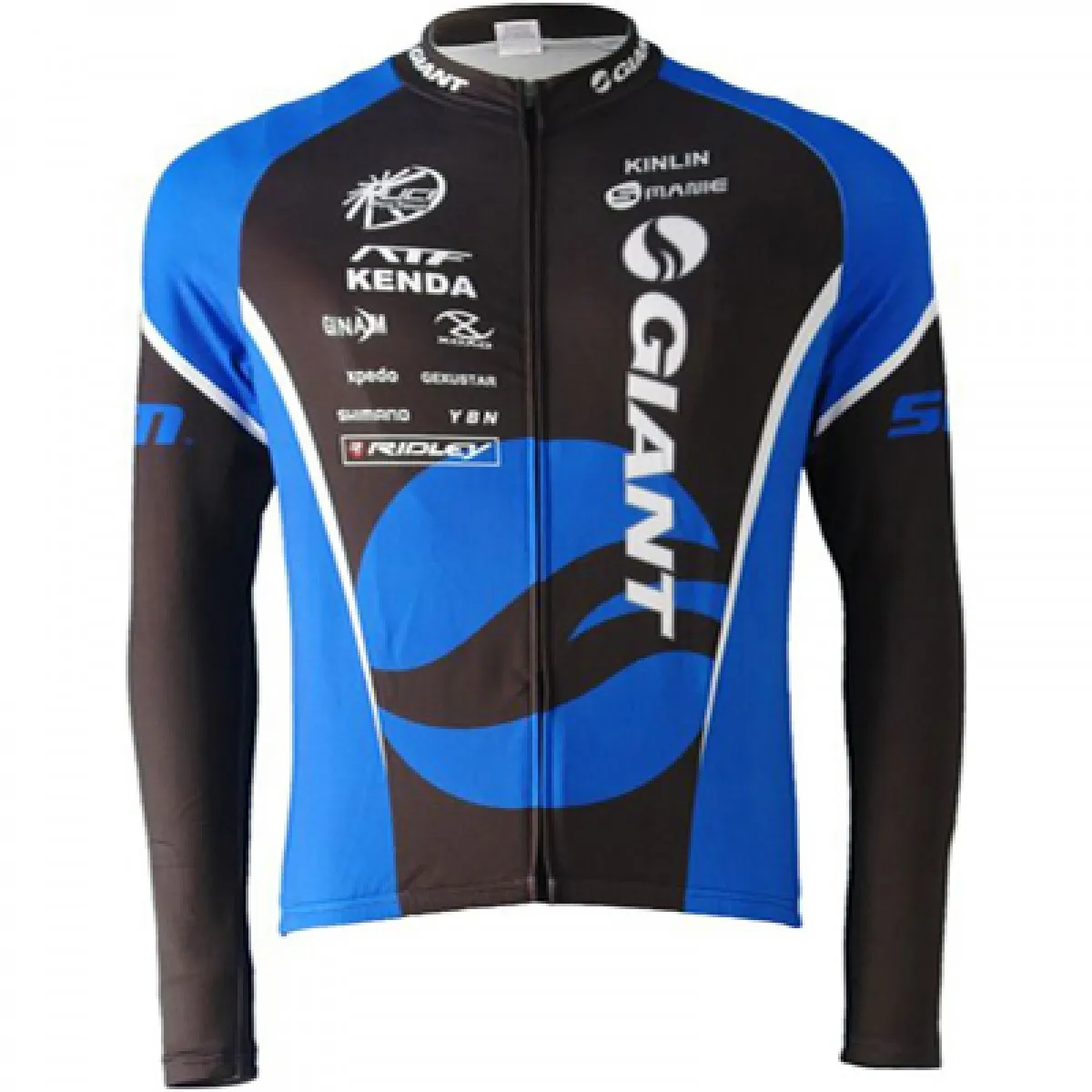 2010 Team Giant Cycling Winter Jacket In Blue New Releases