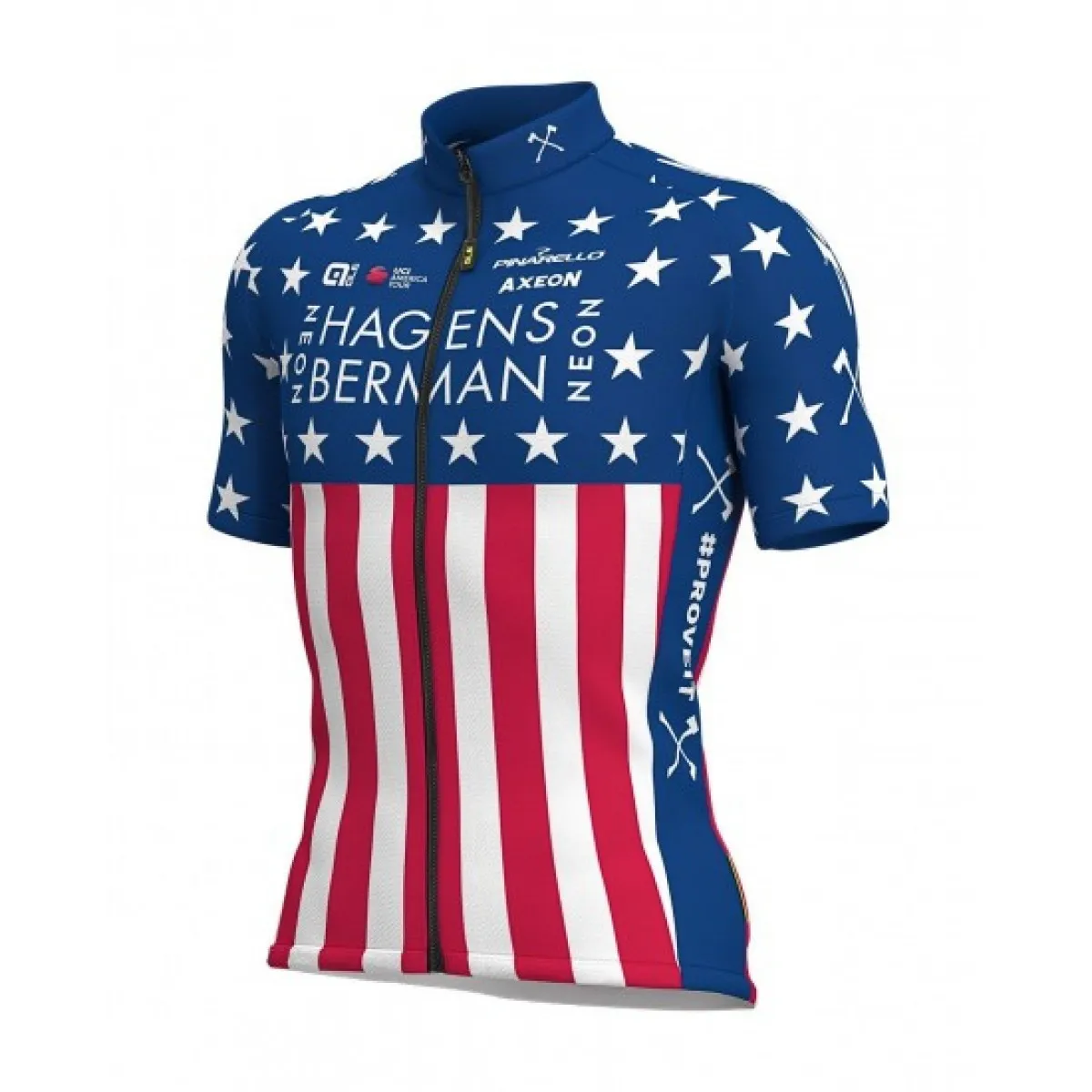 2019 HAGENS BERMAN AXEON american champ Short Sleeve cycling Jersey bike clothing Cycle apparel Shirt