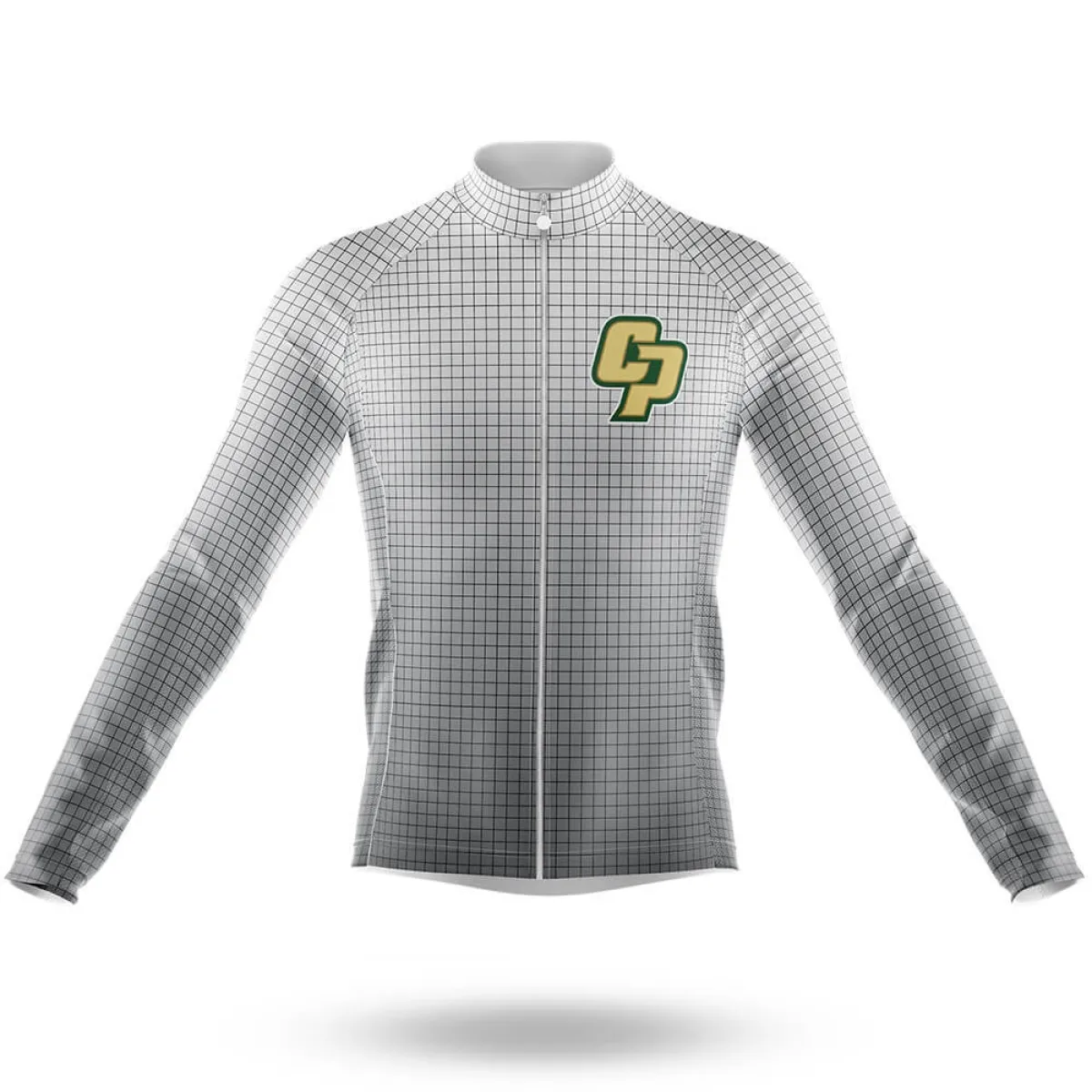 Retro California Polytechnic State University Long Sleeve Cycling Jersey Only