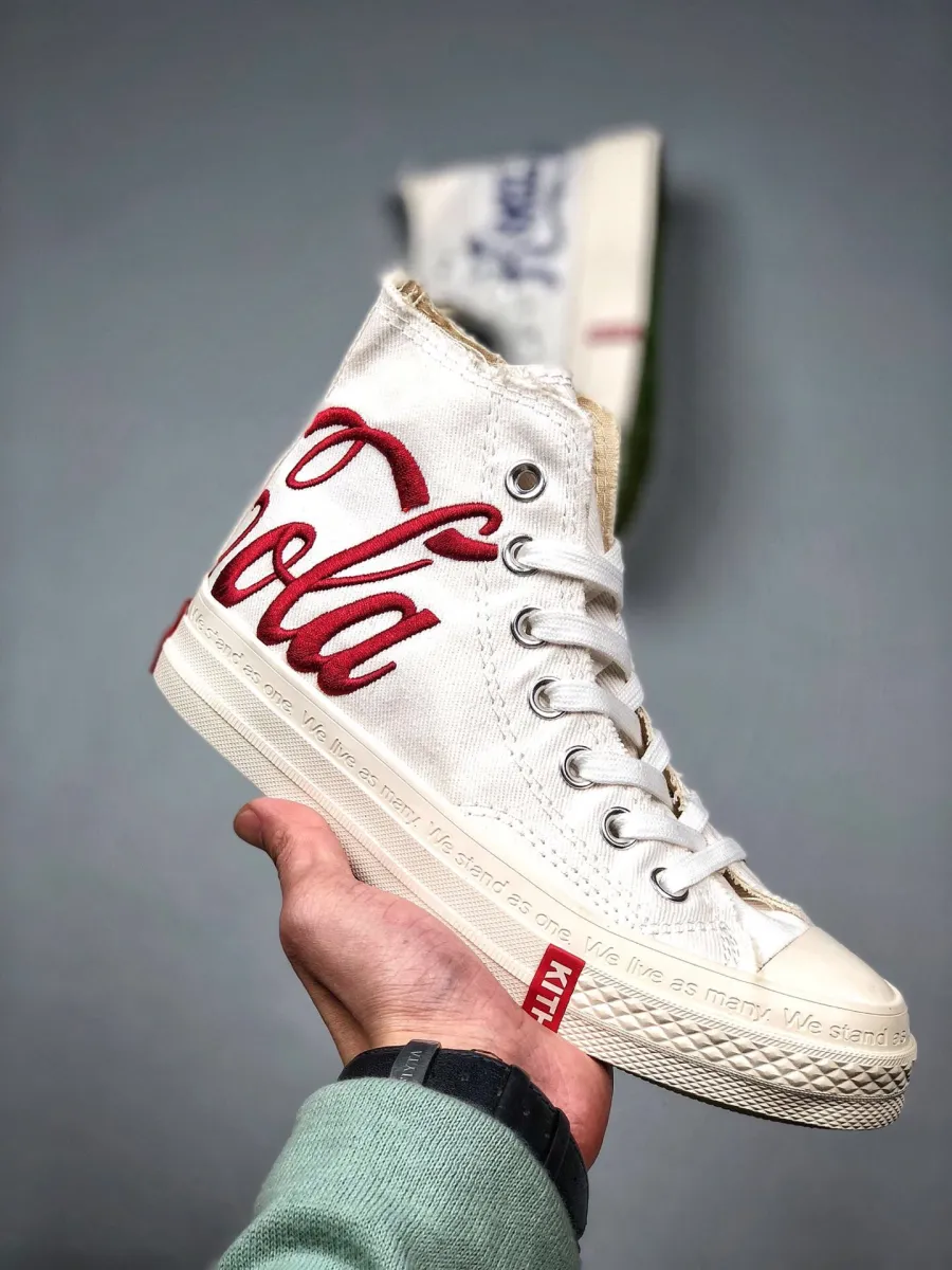 Kith X Coca-Cola X Converse Chuck Taylor 1970s White 1666276843 Restock