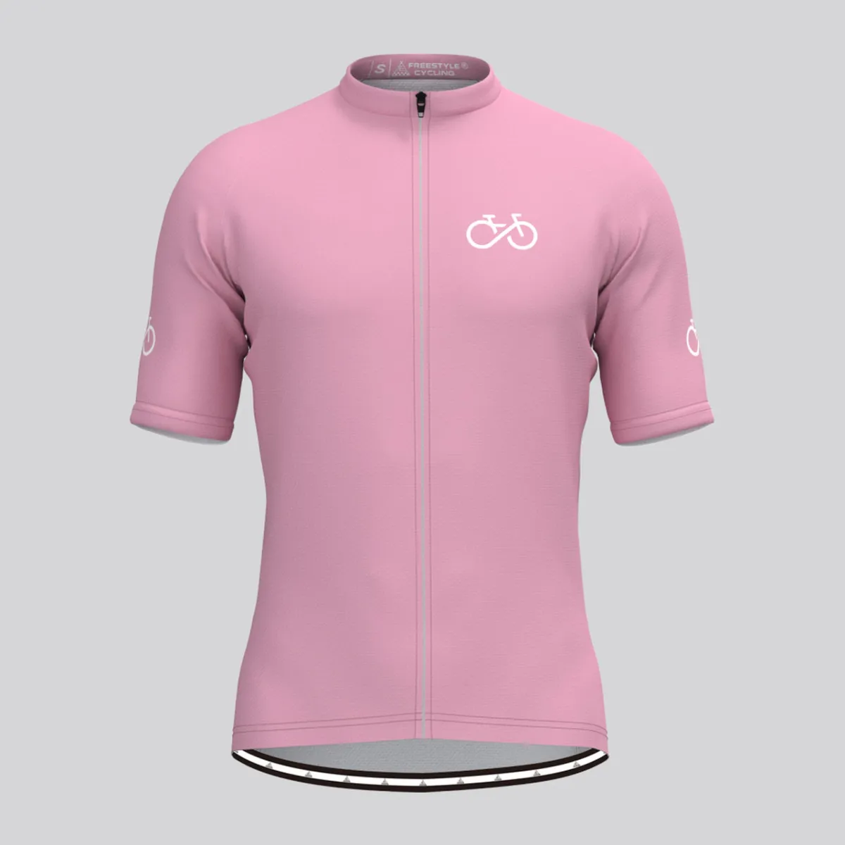 Ride Forever Men's Cycling Jersey-Ice Pink To Buy