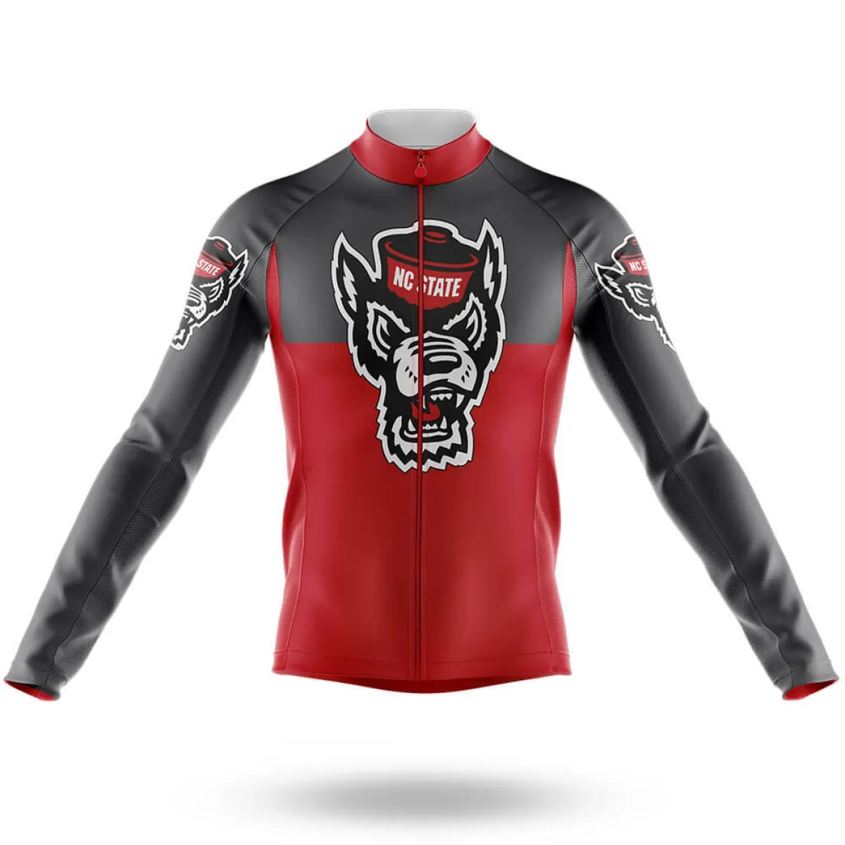 North Carolina State University V2 Long Sleeve Cycling Jersey Only