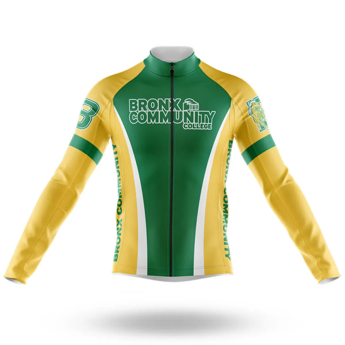 Bronx Community College Long Sleeve Cycling Jersey Only