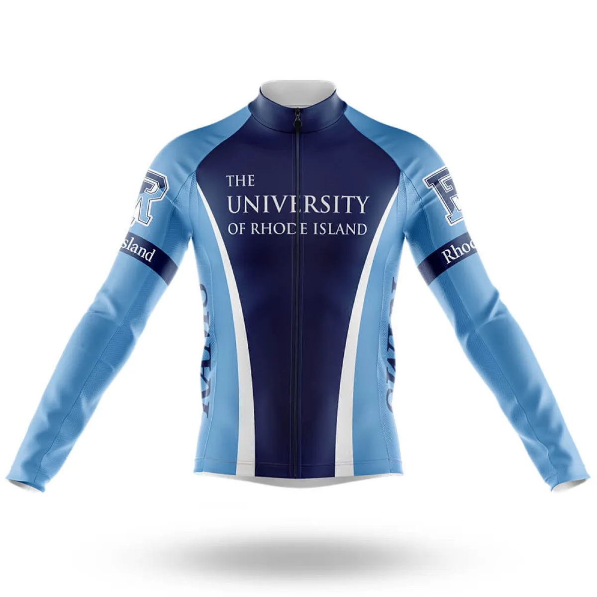 University of Rhode Island Long Sleeve Cycling Jersey Only