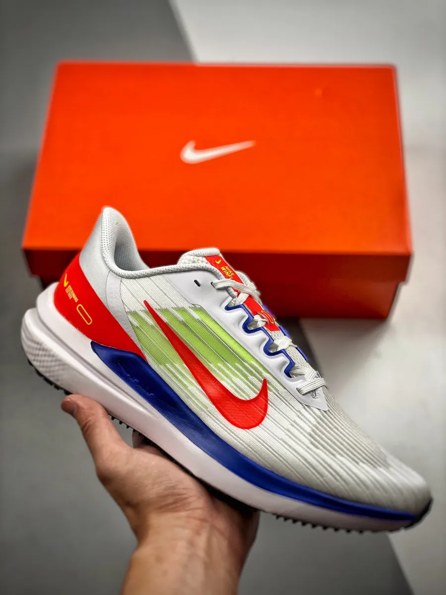 Nike Air Winflo 9 Bright Crimson Racer Blue DX3355-100 Online