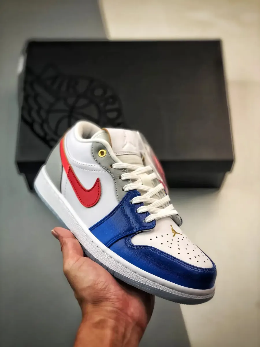 Air Jordan 1 Low "Philippines" White/University Red FN8901-164