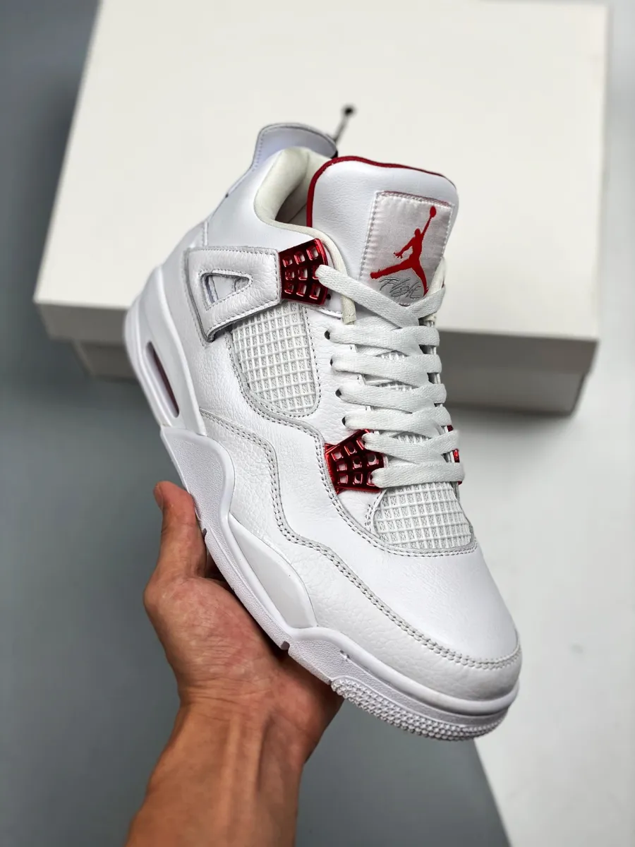 Air Jordan 4 Retro 'Red Metallic' CT8527-112 / metallic jordan 4 red