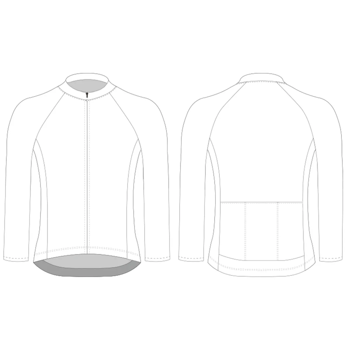 Custom Long Sleeve Cycling Jerseys | Design Your Own Cycling Jersey | No Minimums