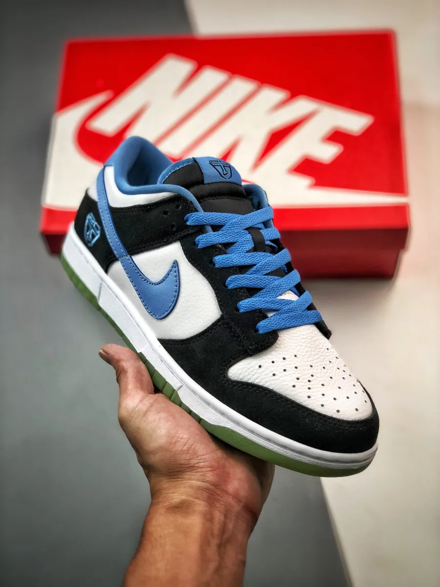 Nike Dunk Low QK 'Manu Ginobili' Black Grey White - manu ginobili dunk
