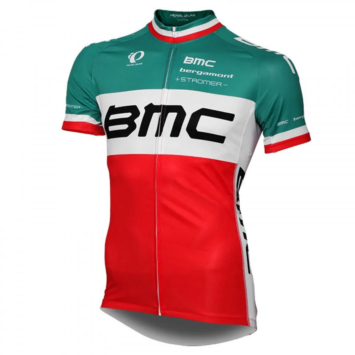 2013 BMC RACING TEAM Proline Short Sleeve cycling Jersey Italian Champion