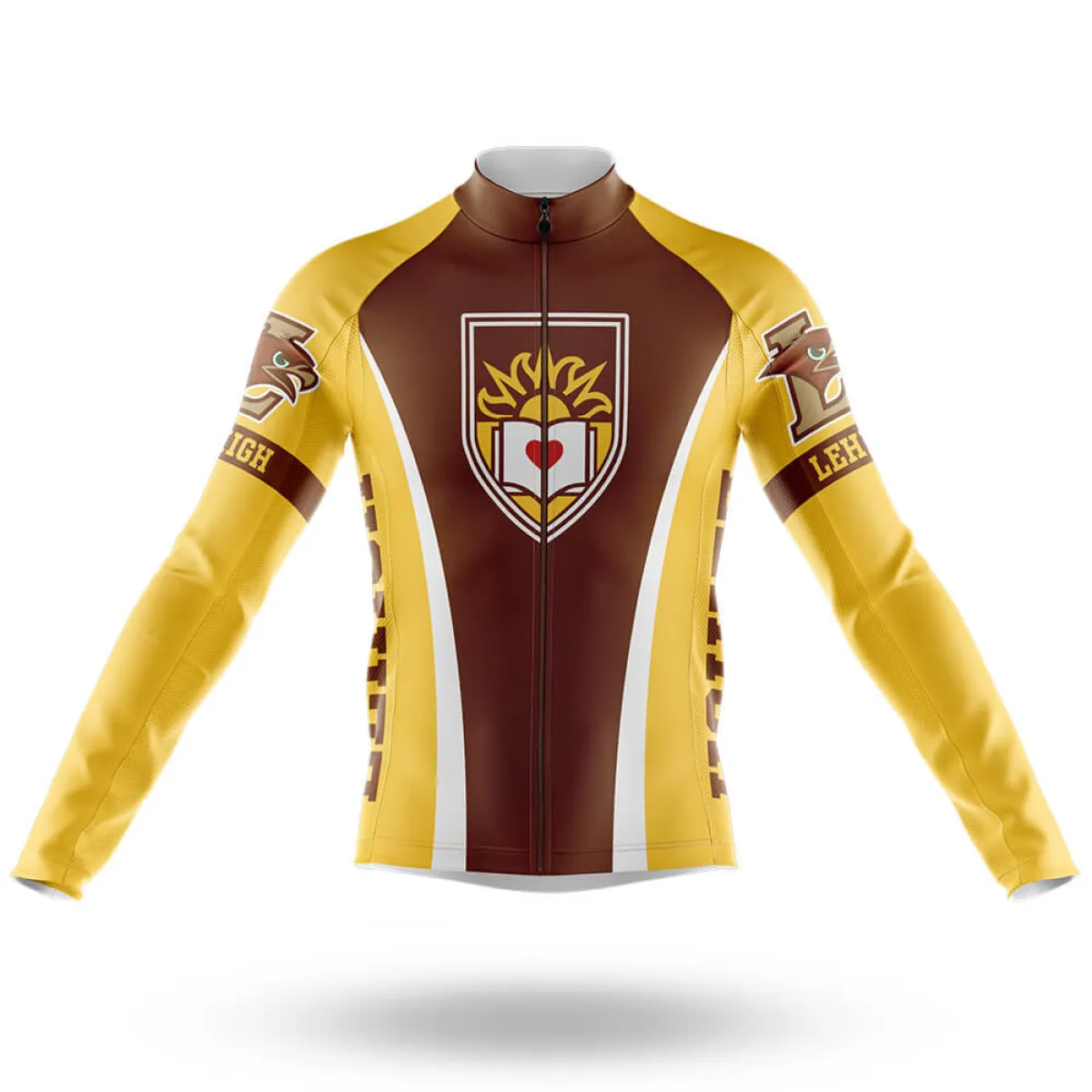 Lehigh University Long Sleeve Cycling Jersey Only Online