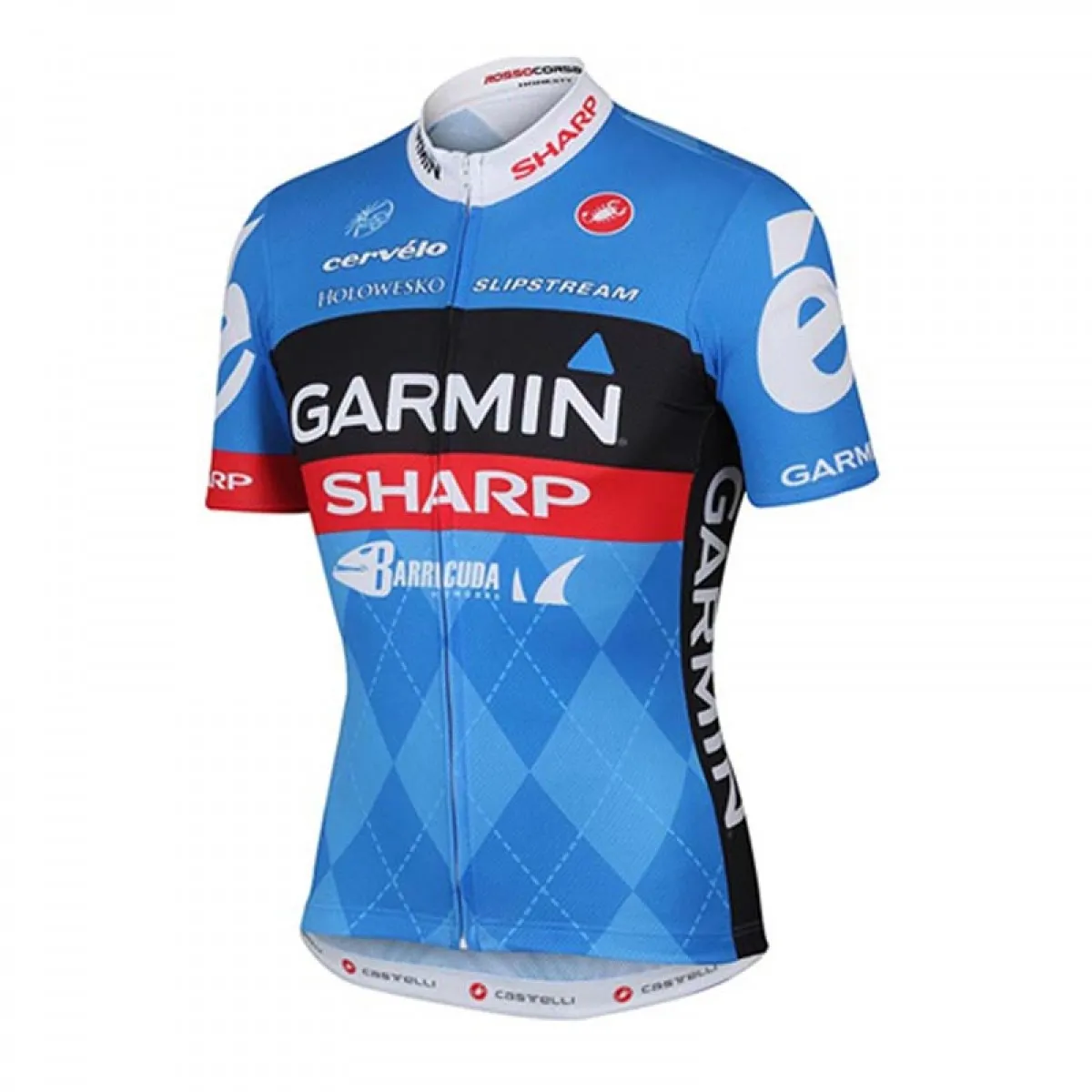 Team Garmin Sharp Barracuda short Sleeve Cycling Jersey - 2013