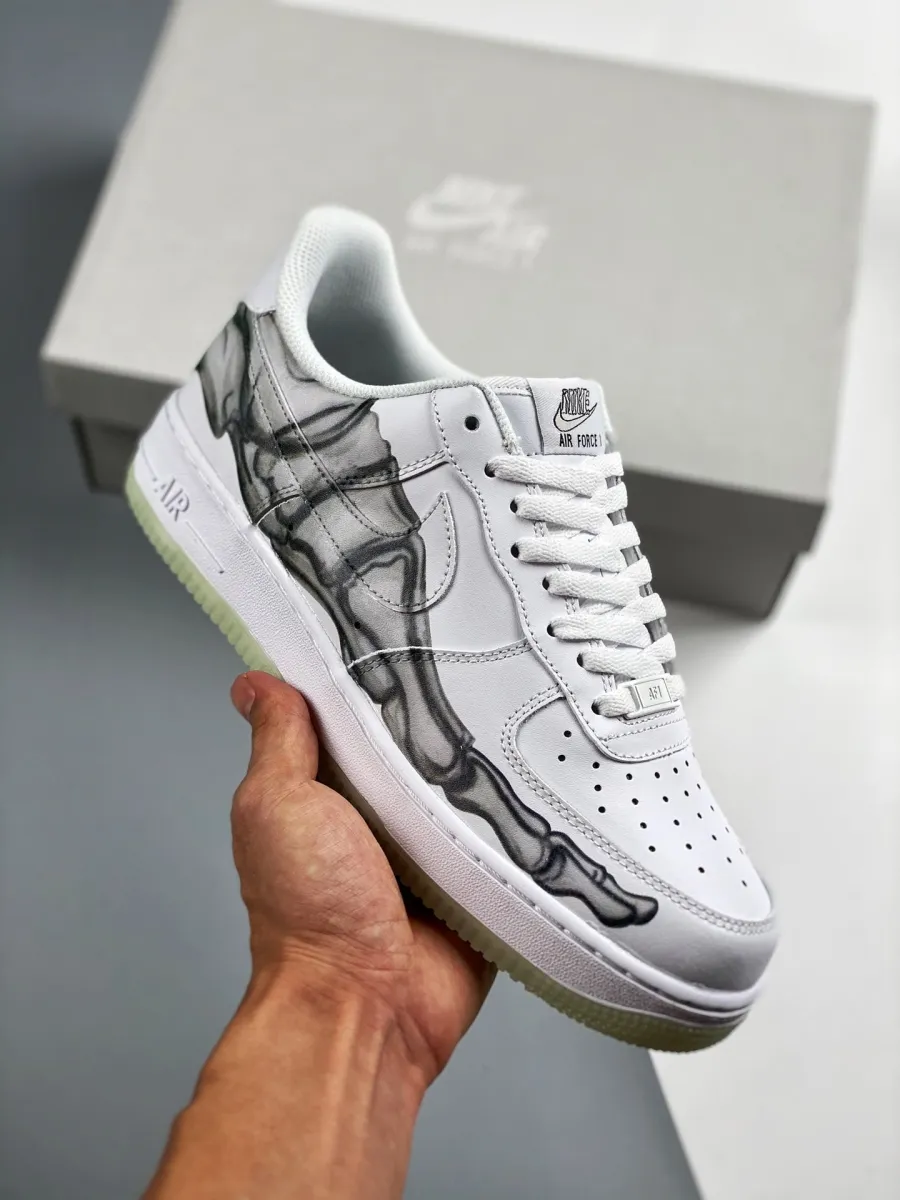 Nike Air Force 1 Low 'Skeleton' White BQ7541-100 / air force 1 skeleton white