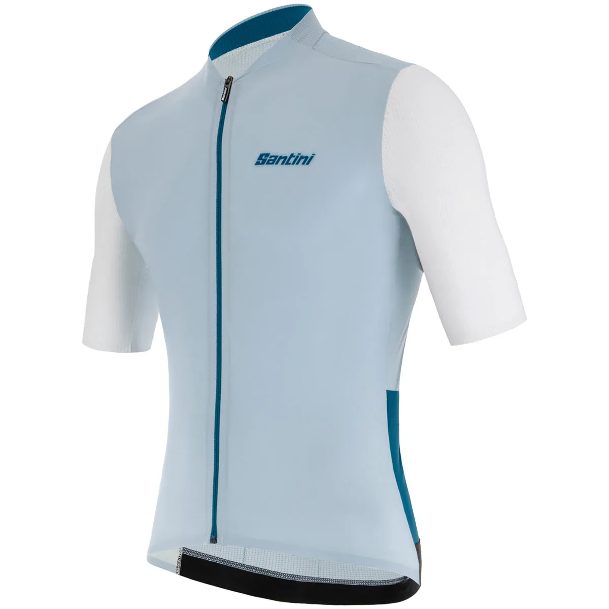 Santini Redux Vigor Jersey - Silver To Buy