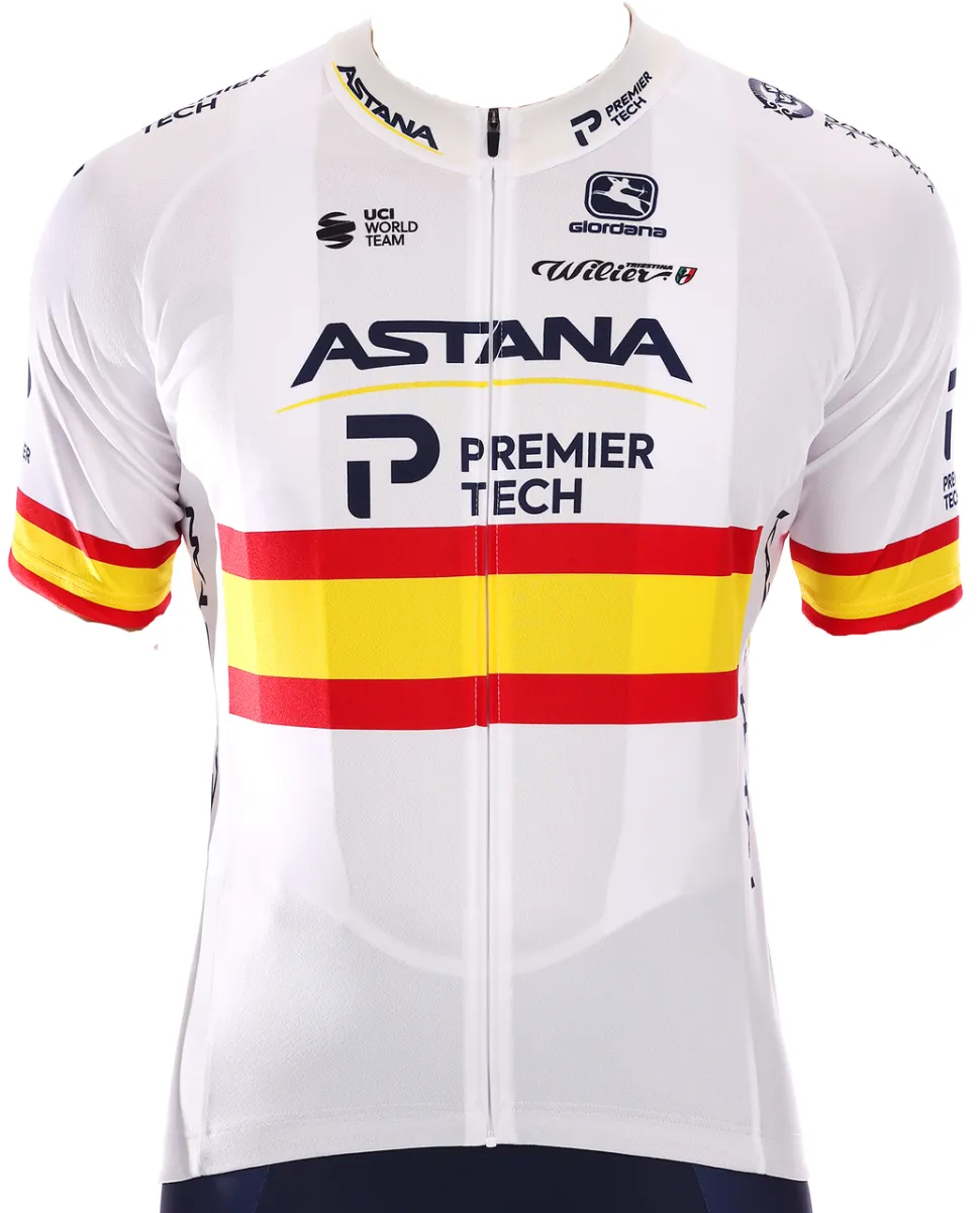 2021 Astana Premier Tech Spanish Champ FR-C Pro FZ Jersey, AST21J2