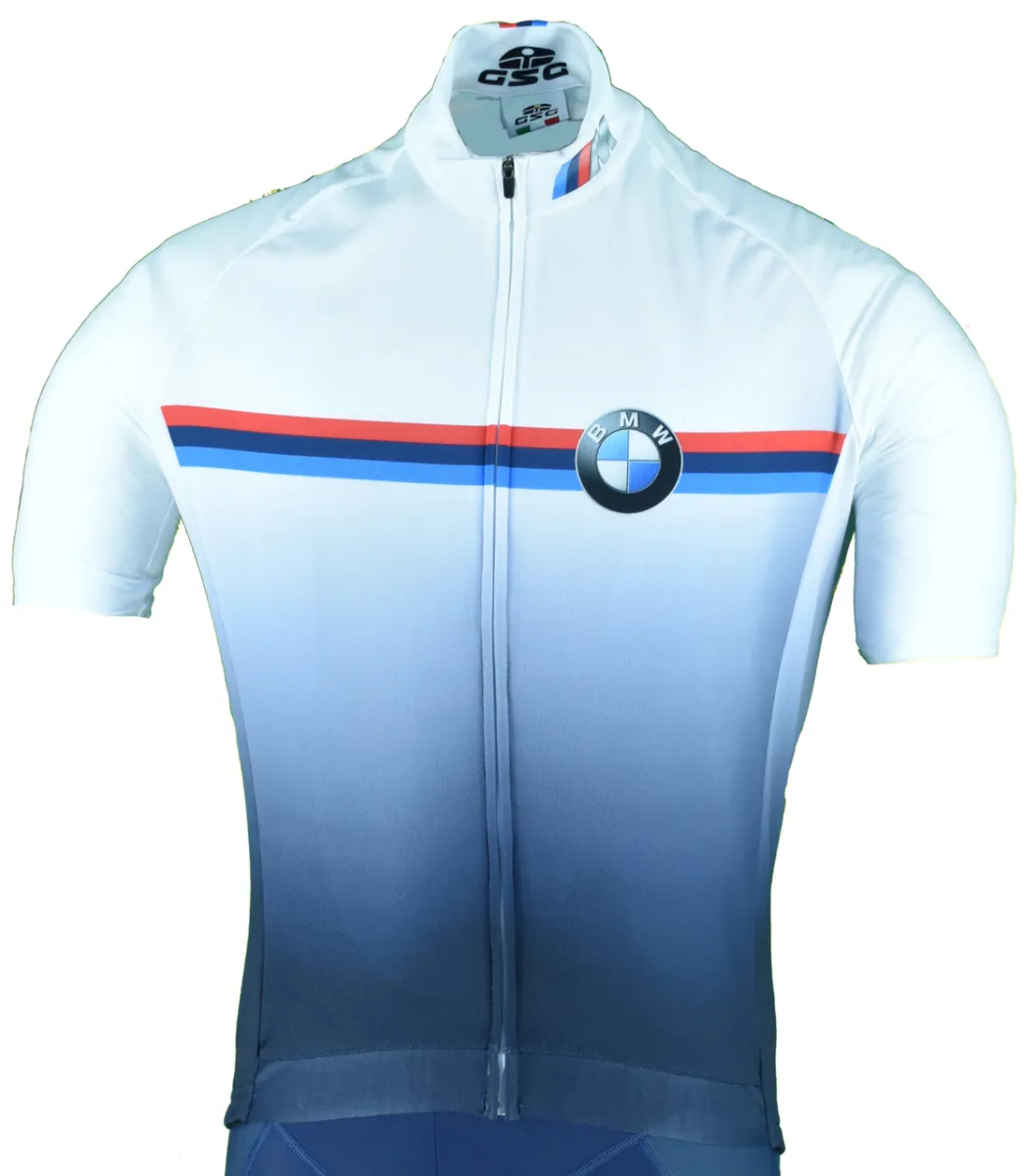 2020 BMW M White Racing Full Zipper Jersey, Online BMW19J1