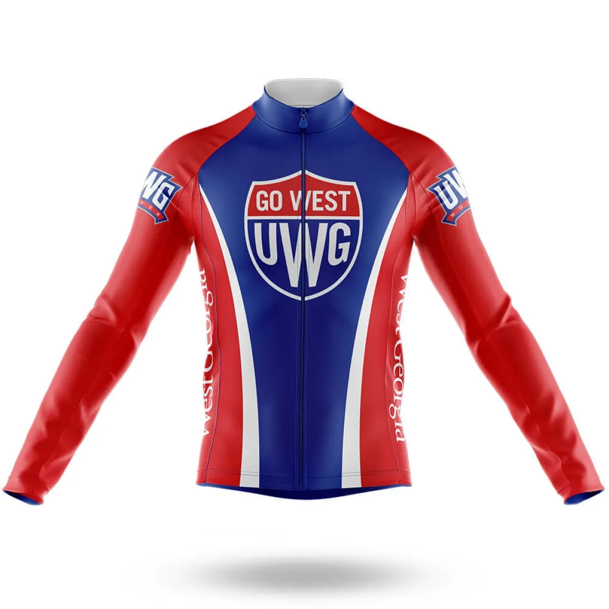 University of West Georgia Long Sleeve Cycling Jersey Only