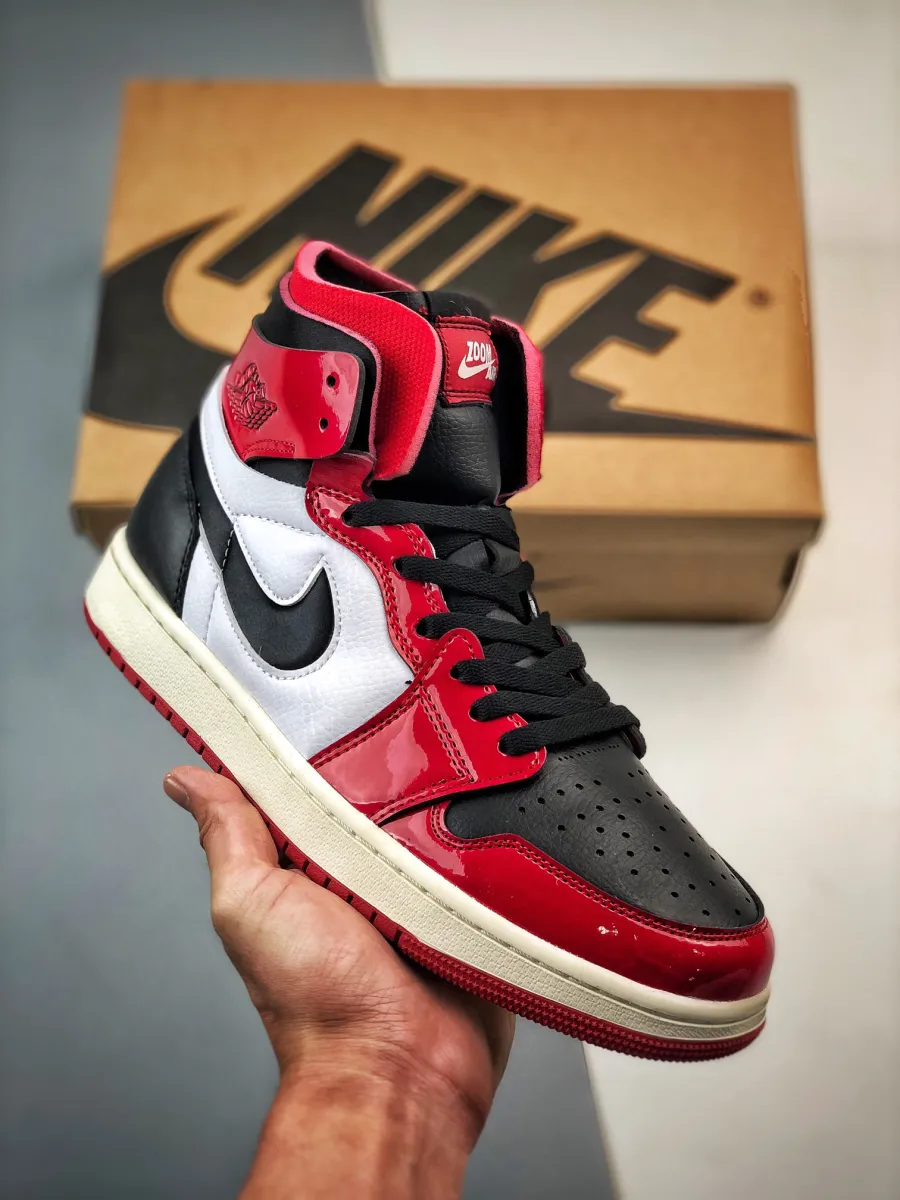 Air Jordan 1 Zoom CMFT 'Bulls' Red Black White CT0979-610 / aj 1 zoom air cmft