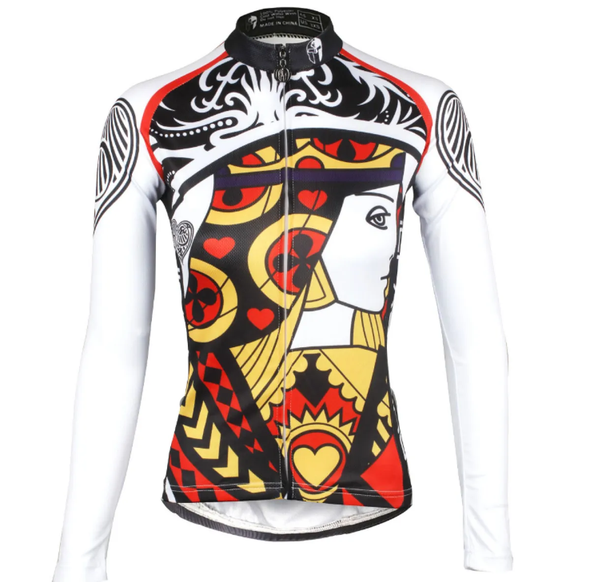 ILPALADINO Women's Sport Winter Long Sleeves Cycling Jerseys Apparel Outdoor Sports Leisure Biking Shirt (Velvet) 641