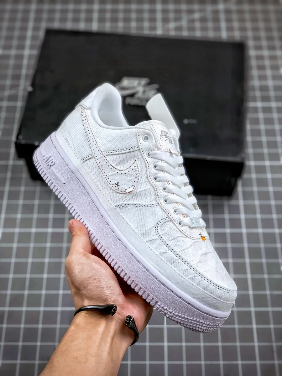Nike Air Force 1 Low White Tear Away CJ1650-101 Af1 Multicolor Tear Away
