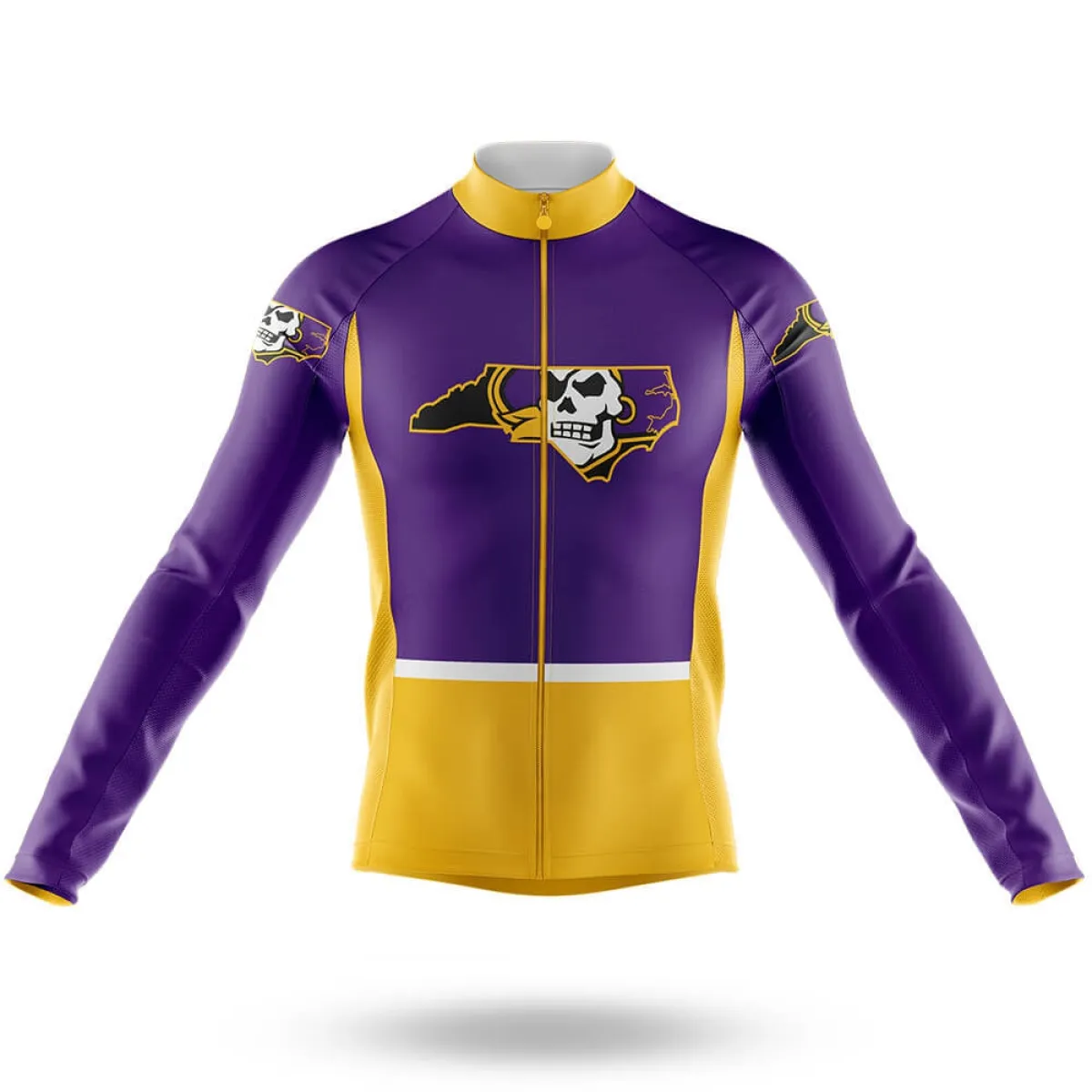 East Carolina University NC Long Sleeve Cycling Jersey Only