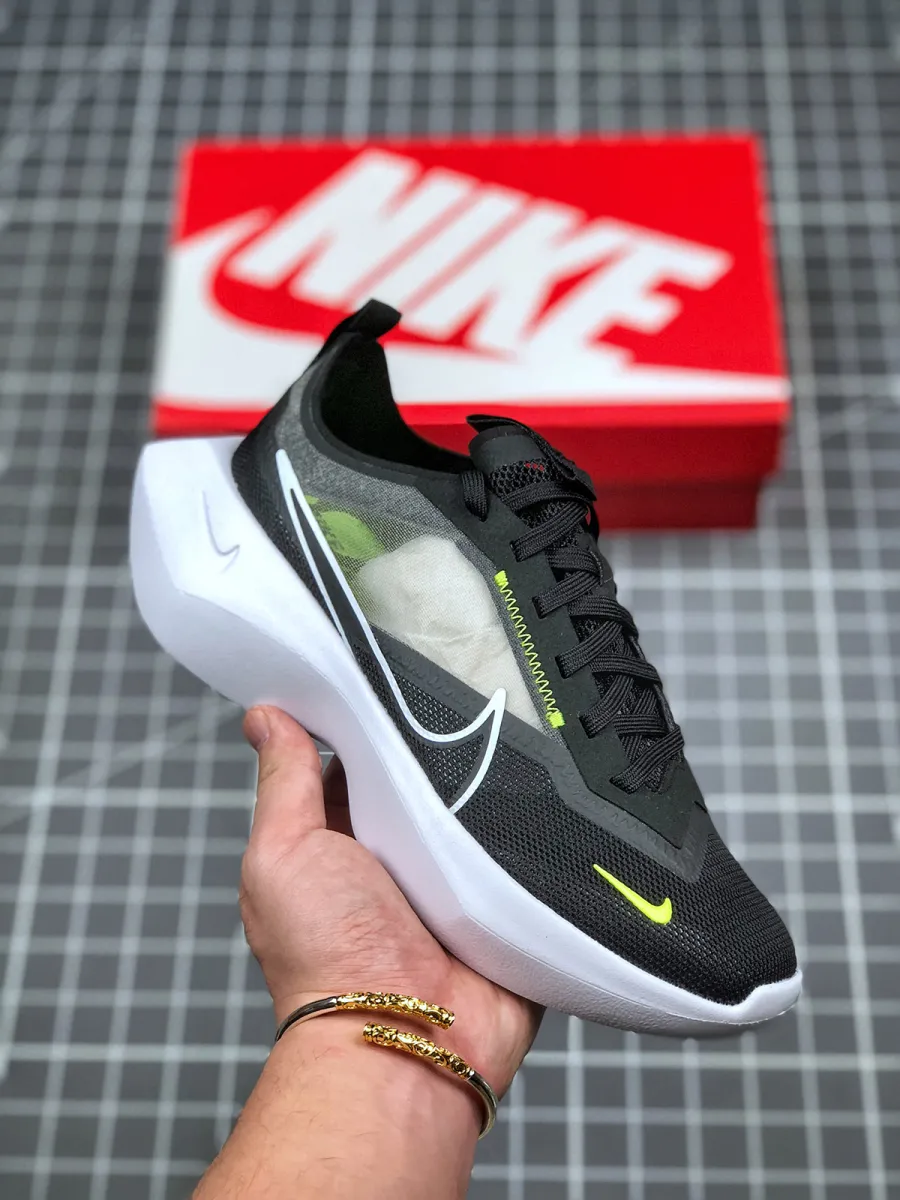 Nike Vista Lite Black/Lemon Venom/White Women's Shoe CI0905-001 For Sale