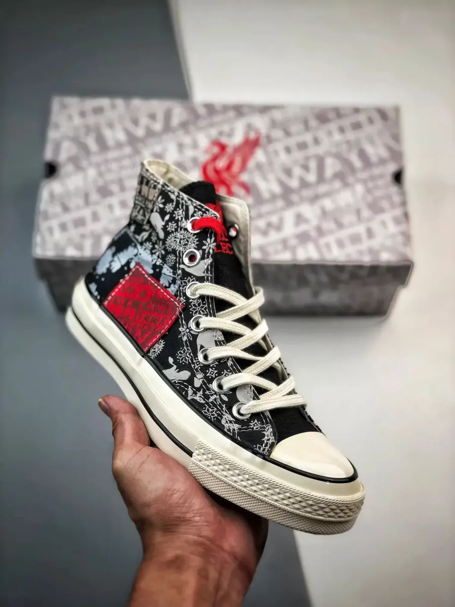 LFC X Converse Chuck 70 Black/Egret/Tomato A05964C Restock