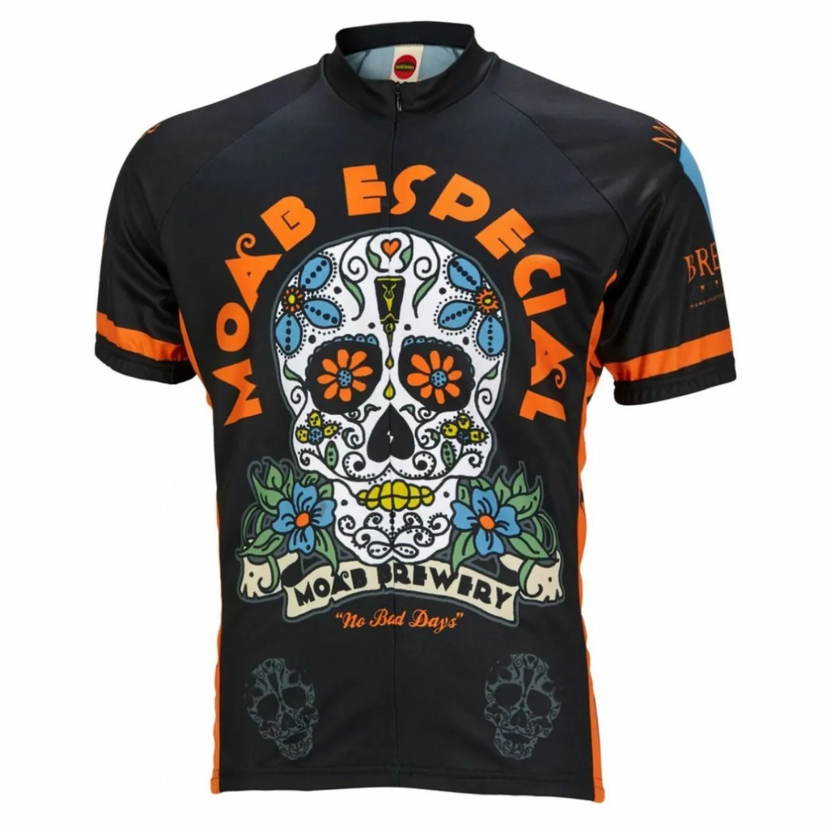 Moab Brewery Especial beer Men's Full Zip Cycling Jersey