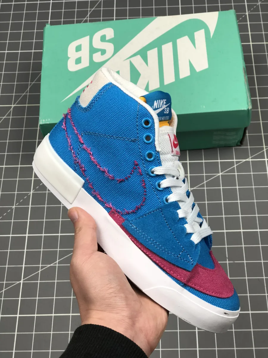 Nike SB Blazer Mid Edge 'Hack Pack' Blue / blue watermelon for sale