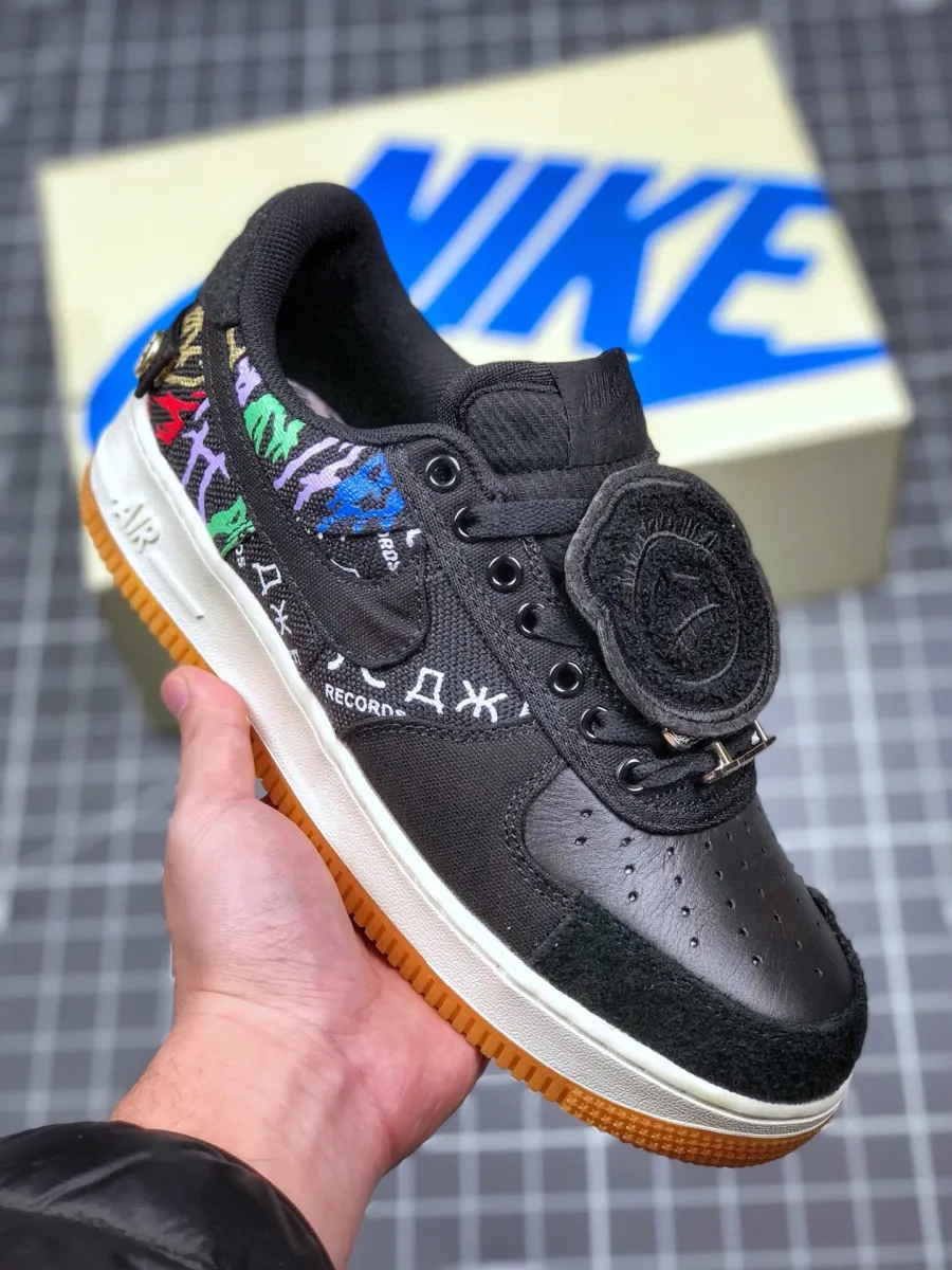 Alternate Travis Scott x Nike Air Force 1 'Cactus Jack' - nike air force 1 alternative