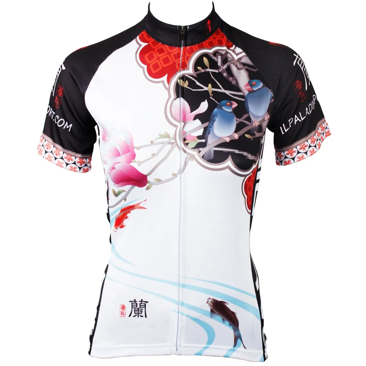 Ilpaladino Magnolias Women Cycling Jerseys Short-sleeve summer Sportswear Gear Pro Cycle Clothing Racing Apparel Outdoor Sports Leisure Biking Shirt NO.546