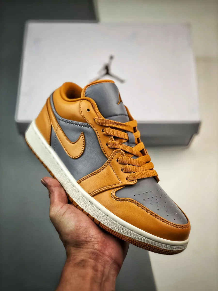Air Jordan 1 Low 'Cement Grey Chutney' DC0774-020 #air jordan 1 low curry