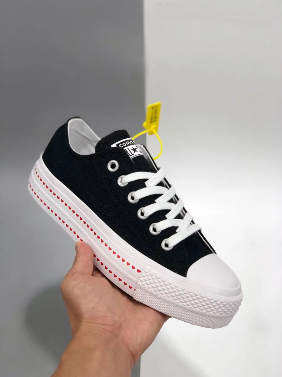Love Fearlessly x Converse Chuck Taylor All Star Black For Womens 567158C / love fearlessly converse
