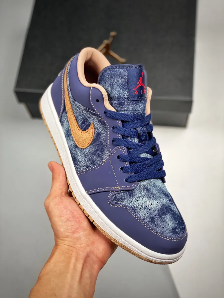 Air Jordan 1 Low SE Denim DH1259-400 / jordan low denim