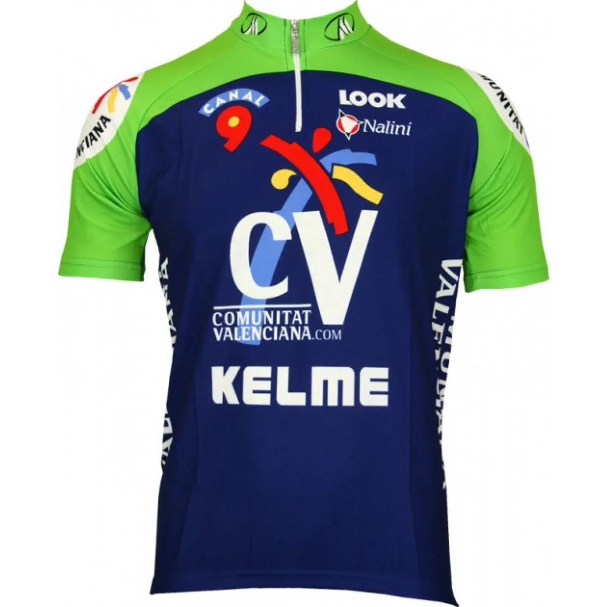 Kelme-Look 2004 Short Sleeve Jersey - Nalini Profi-Team Radsport bekleidung