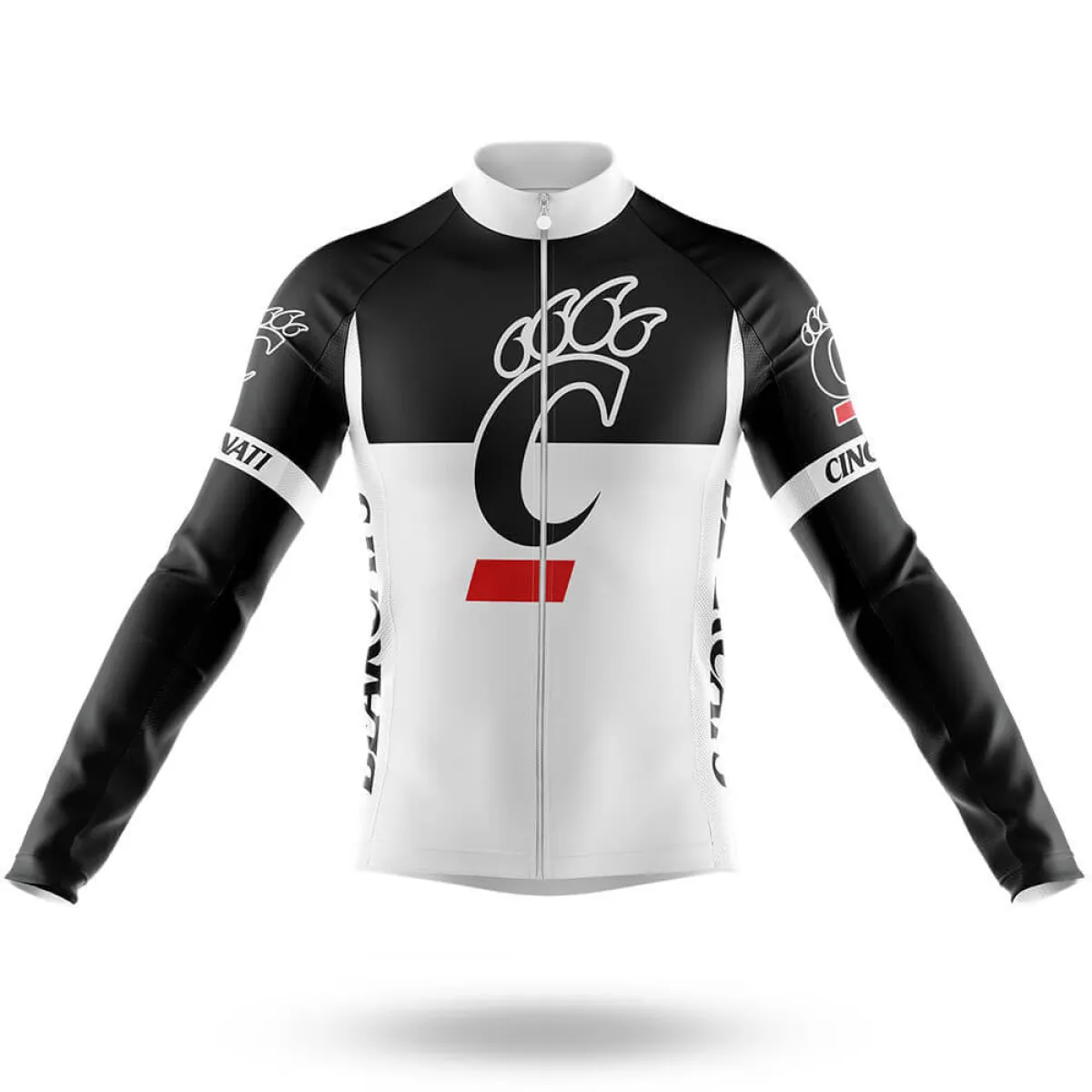 University of Cincinnati V2 Long Sleeve Cycling Jersey Only