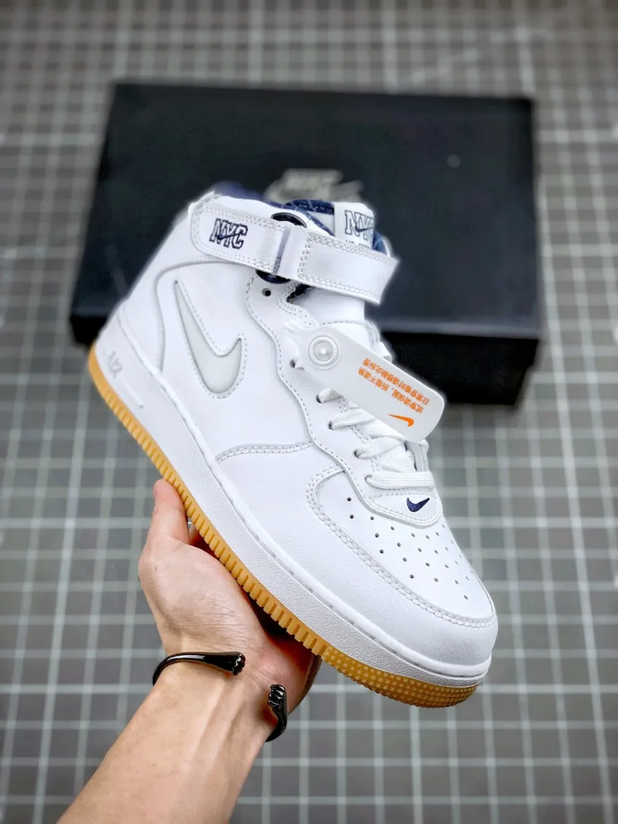 Nike Air Force 1 Mid Jewel NYC Midnight Navy DH5622-100 / air force one mid jewel