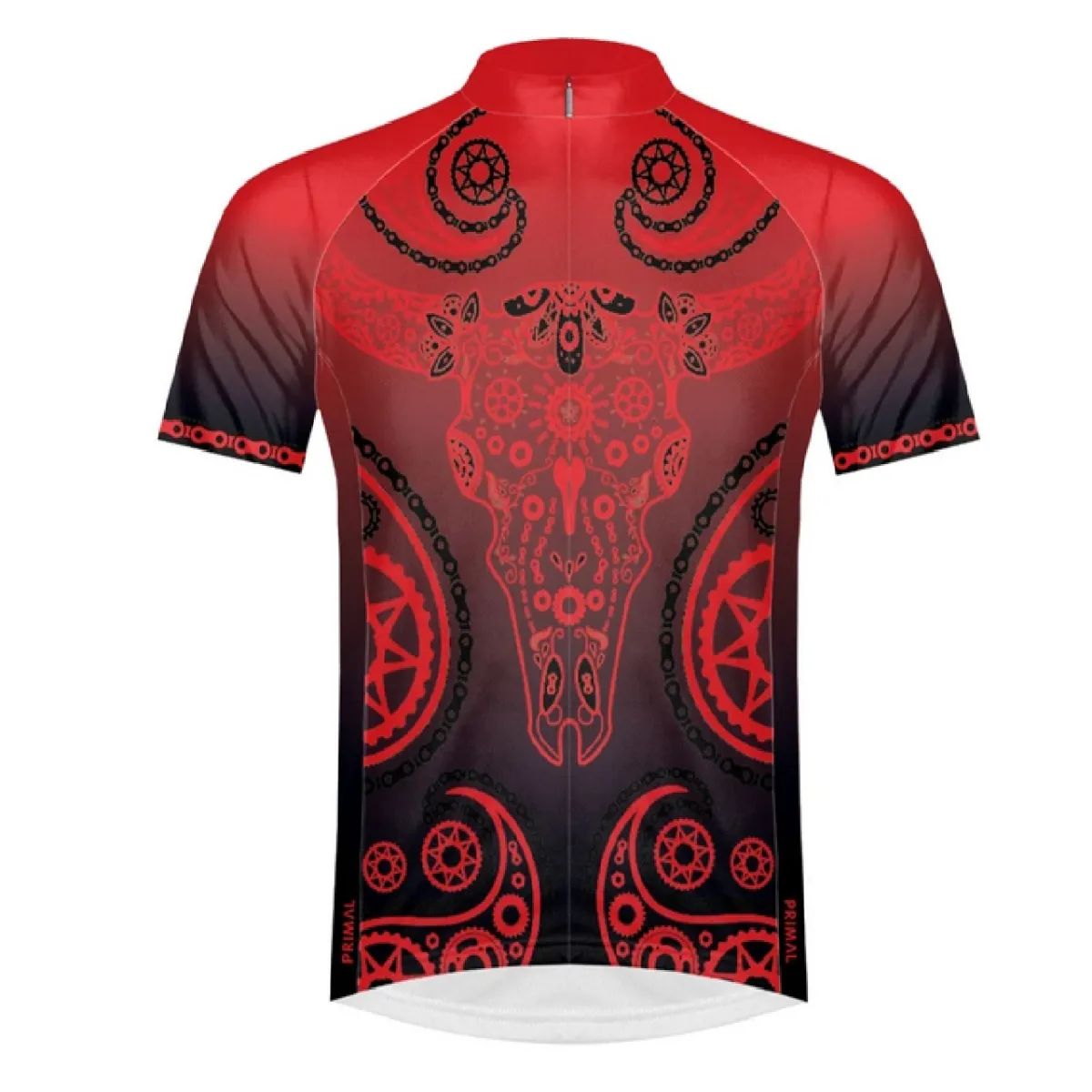 Primal Wear El Matador Men's Sport Cut Full Zip Short Sleeve Cycling Jersey MATAJ20M-M