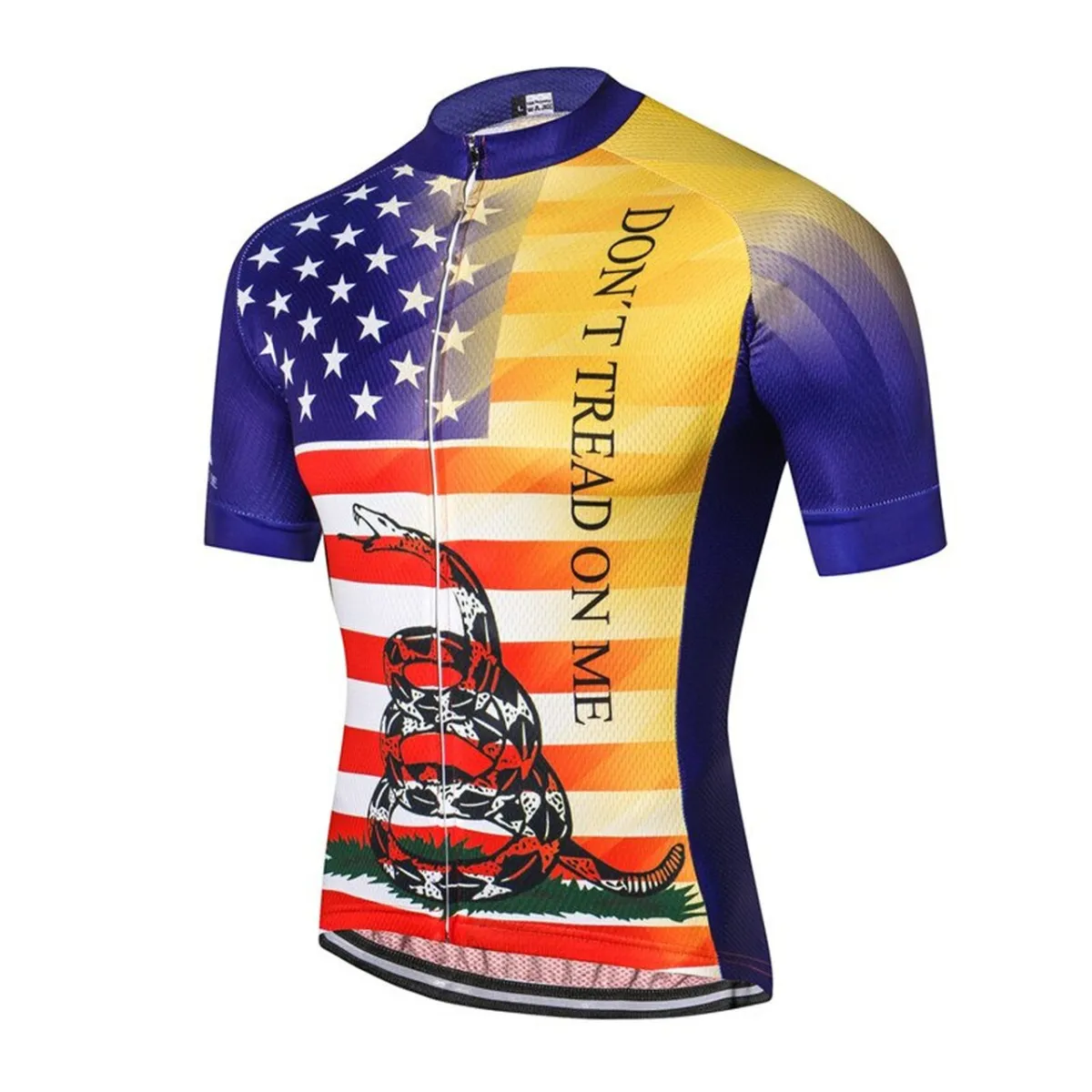Don't Tread On Me USA Flag Men's Cycling Jersey Restock