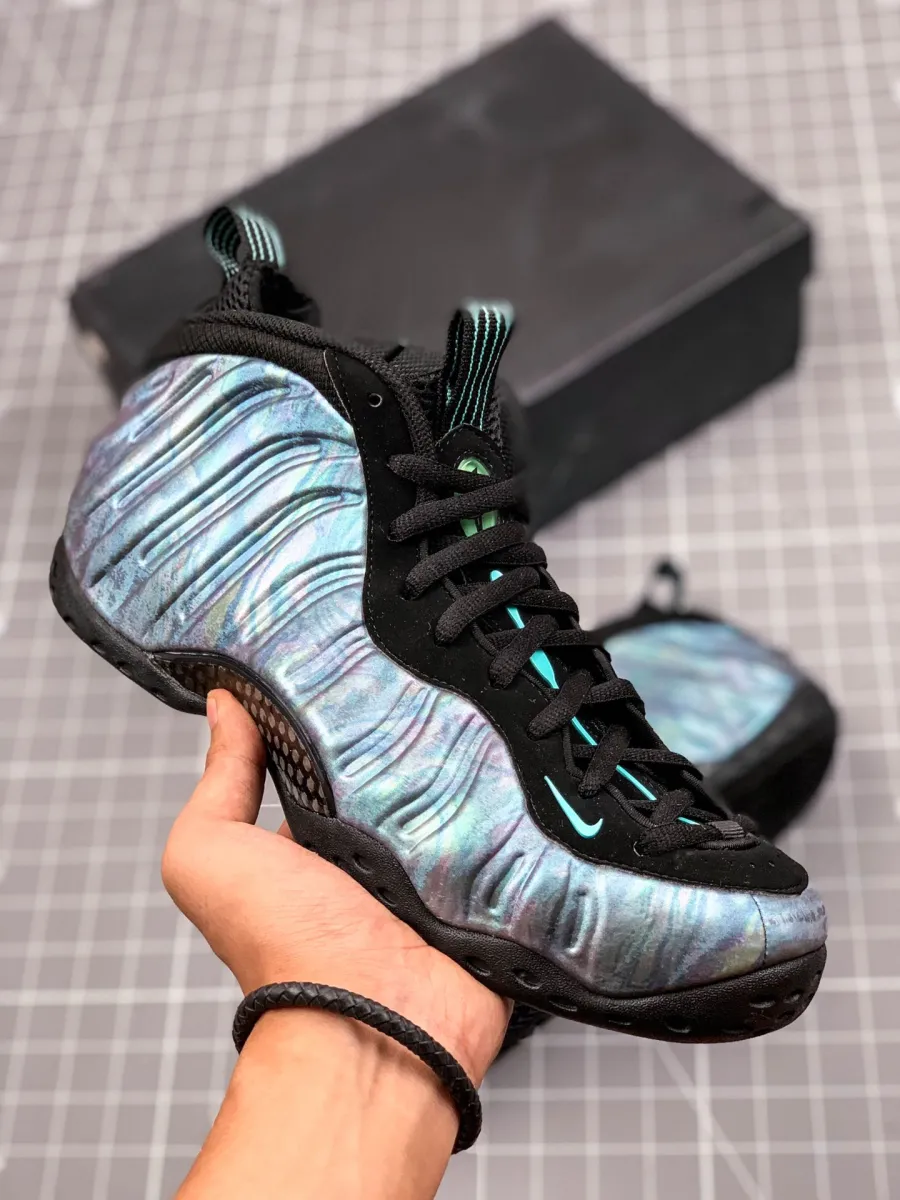 Kids Nike Air Foamposite One Abalone 575420-009 Brand New
