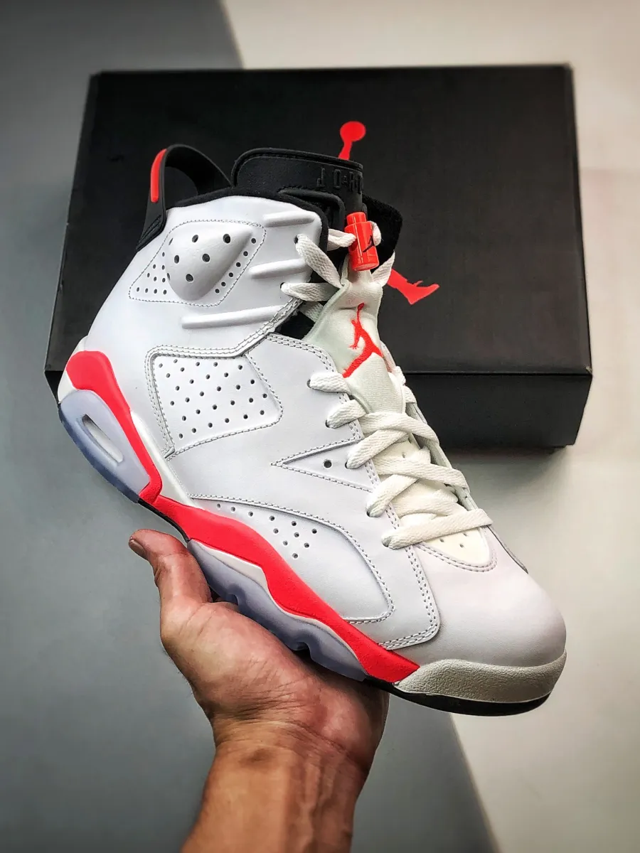 Air Jordan 6 Retro Infrared White Jordan 6 Infared White